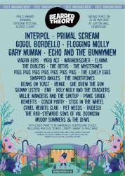 Gary Numan Bearded Theory Festival 2023 Artwork